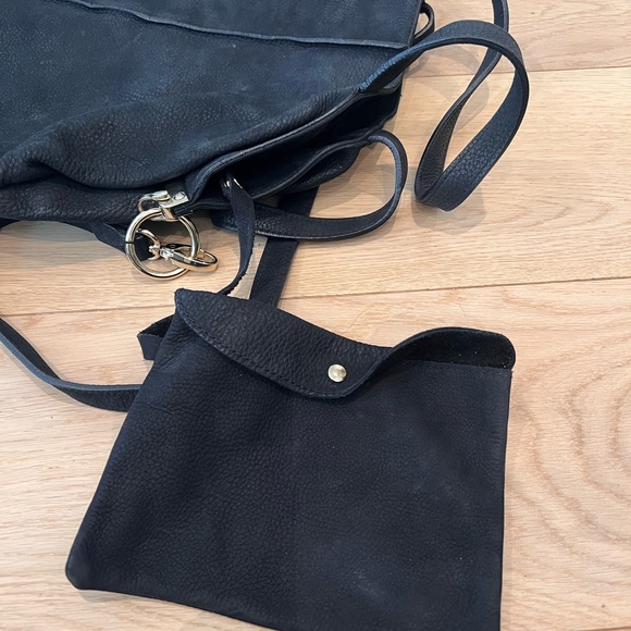 Zara Suede Shoulder Bag - Picture 10 of 13